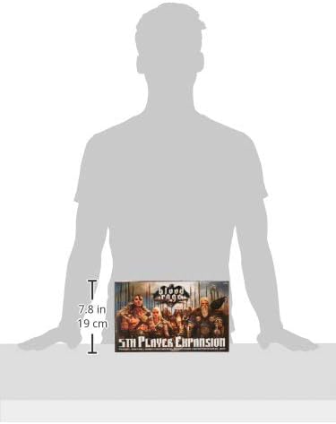 Blood Rage 5th Player Board Game EXPANSION | Strategy Game | Viking Battle Game | Tabletop Miniatures Game for Adults and Teens | Ages 14+ | 2-4 Players | Average Playtime 60-90 Minutes | Made by CMON