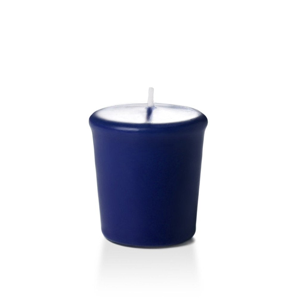yummi Case of 54 15hr Navy Blue Votive Candles