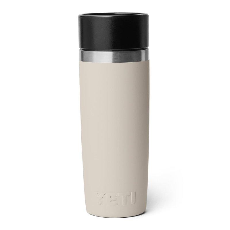 YETI Rambler 16 oz Travel Bottle, Stainless Steel, Vacuum Insulated with Leakproof Commuter Cap, Cape Taupe