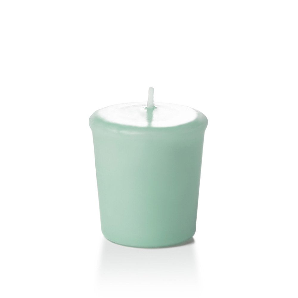 yummi Case of 54 15hr Blue Jade Votive Candles