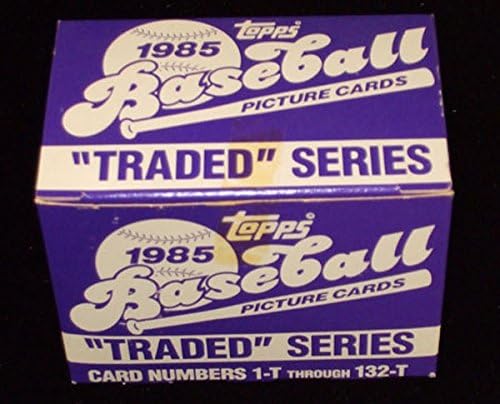 1985 Topps Baseball Traded Series - Complete Factory Set - Baseball Cards - Rickey Henderson Vince Coleman Ozzie Guillen