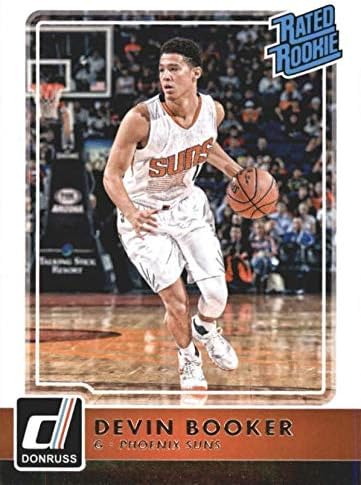 2015-16 Panini Donruss - Devin Booker - RATED ROOKIE - Phoenix Suns NBA Basketball Rookie Card - RC Card #223