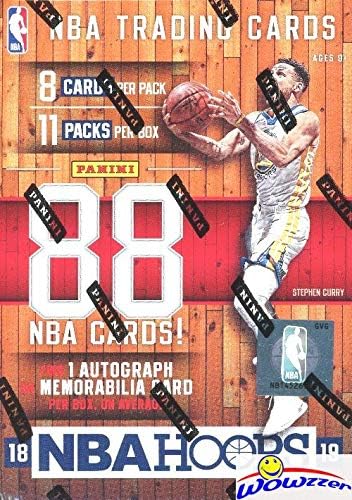 2018/2019 Panini Hoops Basketball HUGE Factory Sealed Blaster Box with AUTOGRAPH or MEM! Loaded with RCS & INSERTS! Look for RC & Autos of Luka Doncic Shae Gilgeous Alexander Jalen Brunsun &