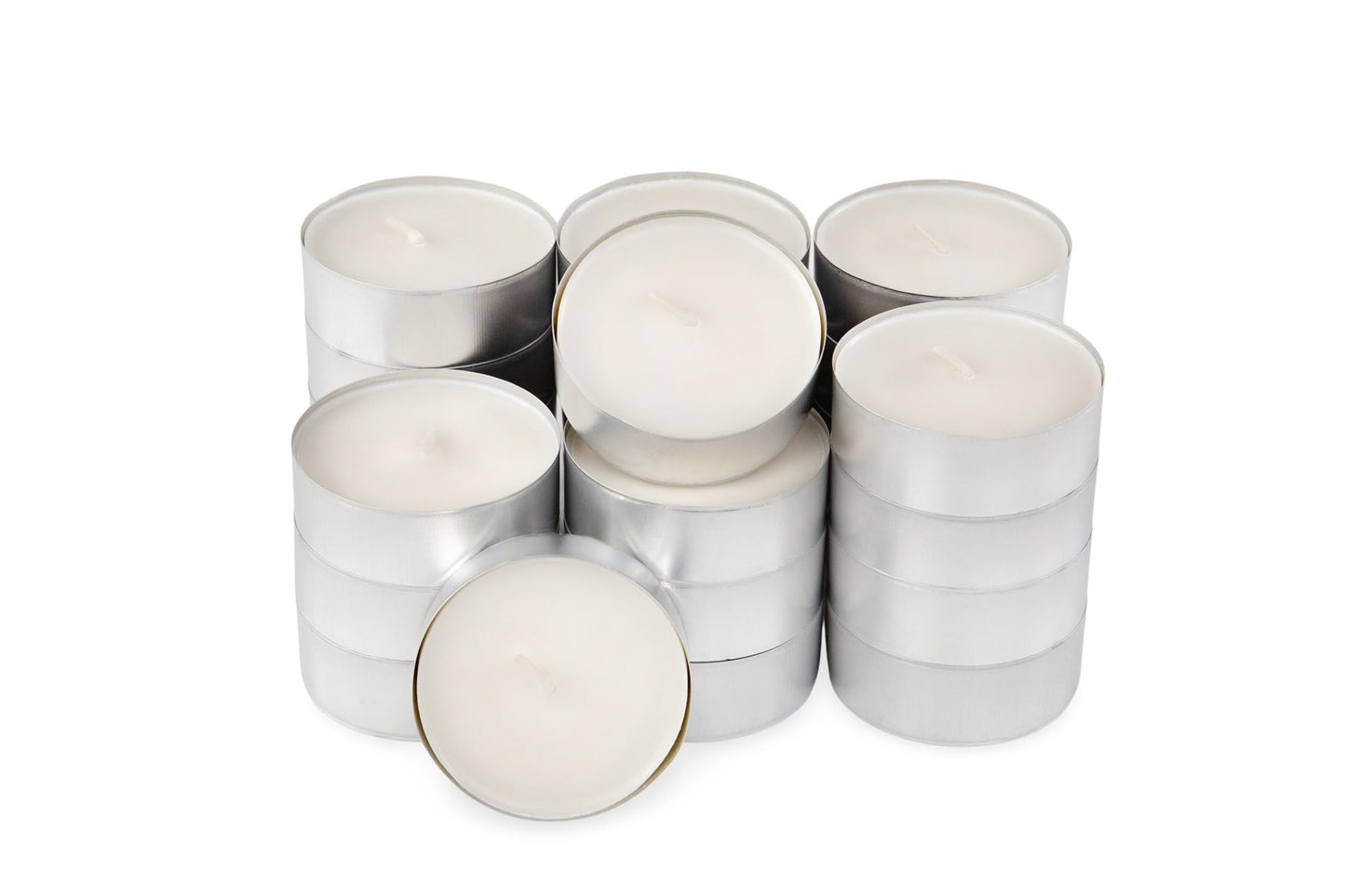 IKEA Glimma Maxi Tea Lights Fragrance-Neutral, Pack of 24