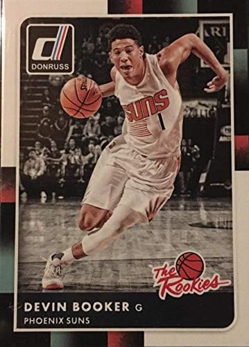 2015-16 Panini Donruss - Devin Booker - THE ROOKIES - Phoenix Suns NBA Basketball Rookie Card - RC Card #27