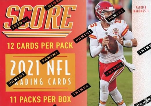 2021 Score Football HUGE EXCLUSIVE Factory Sealed Blaster Box with 132 Cards Including (6) PARALLELS! Look Rookies & Autos of Trevor Lawrence Mac Jones Justin Fields Zach Wilson & More!