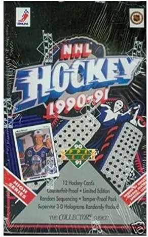 1990-91 Upper Deck Hockey High Series Box Limited.