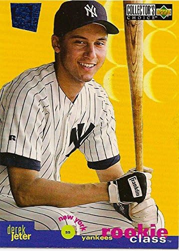 1994 UPPER DECK DEREK JETER ROOKIE BASEBALL TRADING CARD #2 (NEW YORK YAMKEES) FREE SHIPPING