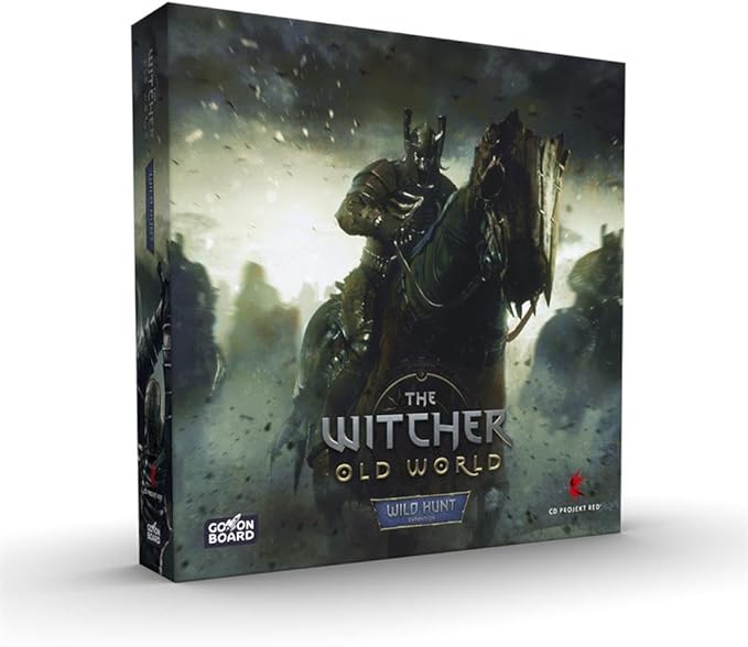 The Witcher Old World Wild Hunt Board Game Expansion - New Cooperative & Solo Mode! Fantasy & Adventure Strategy Game for Adults Ages 14+ 1-5 Players 90-150 Min Playtime Made by Go On Boar