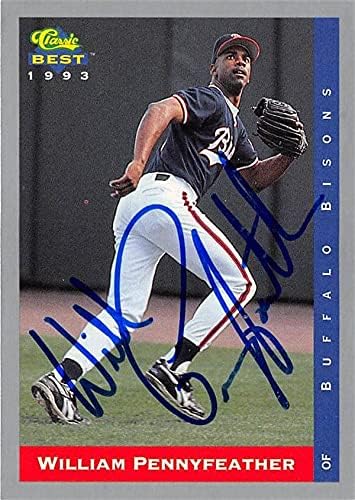 Sports Memorabilia Autograph Warehouse 244509 William Pennyfeather Autographed Baseball Card - Pittsburgh Pirates FT 1993 Classic Best - No. 143 Rookie