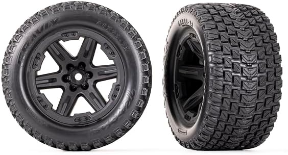 Traxxas T&W RXT BLK 2.8/GRAVIX TIRE