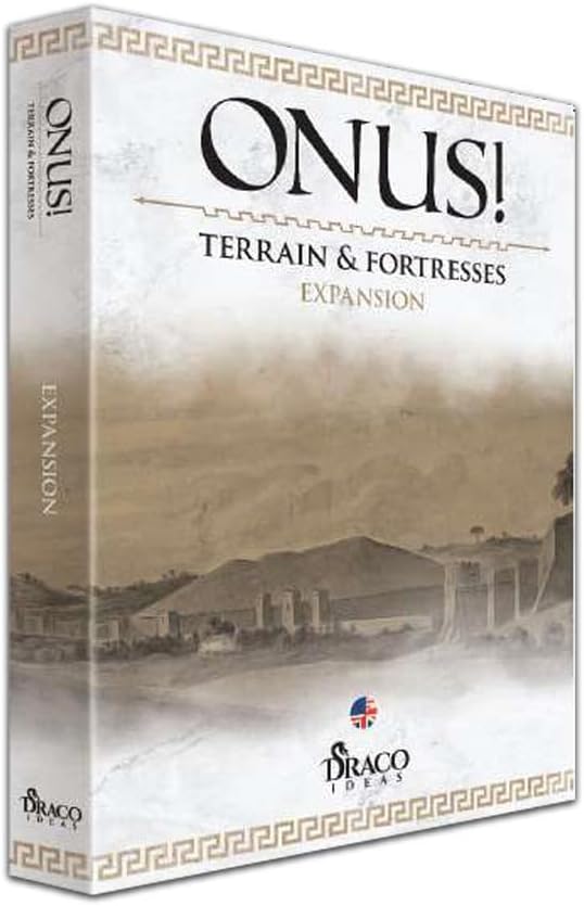 Crowd Games Traianus: Terrain & Fortresses Expansion – Adds Terrain Features Siege Rules Fortifications & Incendiary Weapons Transparent Components for Any Game Mat