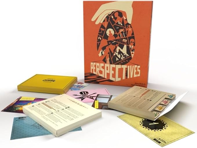 Perspectives (Orange Box) - Mystery Game Cooperative Storytelling Game for Kids and Adults Ages 12+ 2-6 Players 90 Minute Playtime Made by Space Cowboys