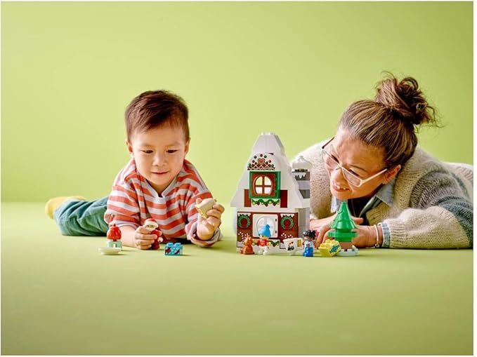 Lego® DUPLO® Santa's Gingerbread House 10976 Building Toy Christmas Playset for Preschoolers and Kids Aged 2+
