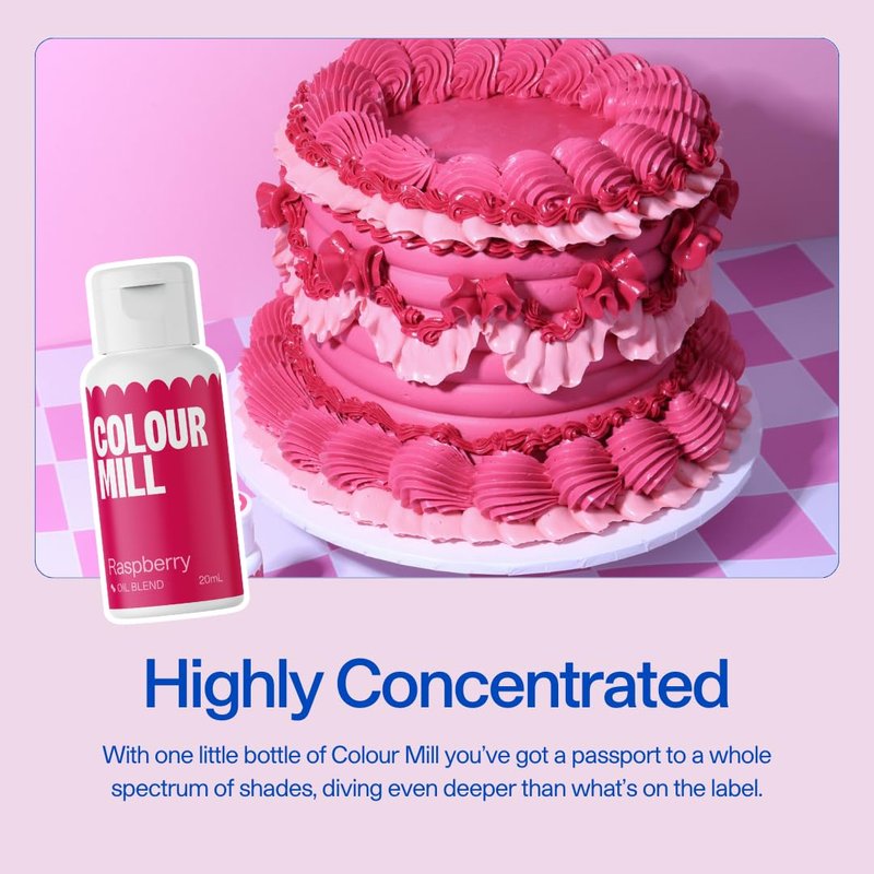 Colour Mill Oil-Based Food Coloring, 20 Milliliters Midnight