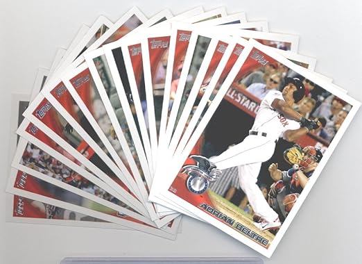 2010 Topps Baseball Cards Boston Red Sox Team Set Update (Series 3) -16 Cards Including Adrian Beltre. Jon Lester David Ortiz Felix Doubront Rookie Card Ryan Kalish Rookie Card Daniel Nava Rookie