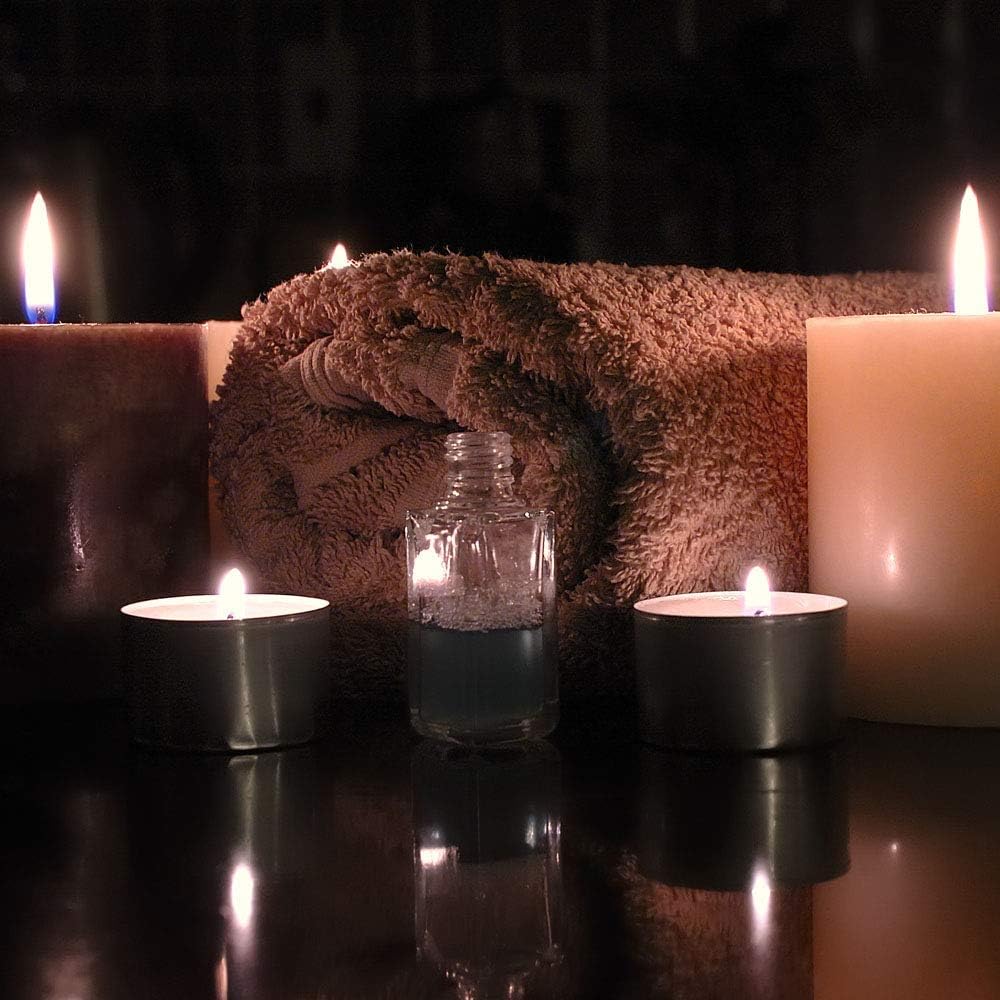 Tealight Candles 100% Pure Wax, Unscented, Long Burning Tealight, 9 Hours Burn time, White Unscented Tea Light Candles (Pack of 200)