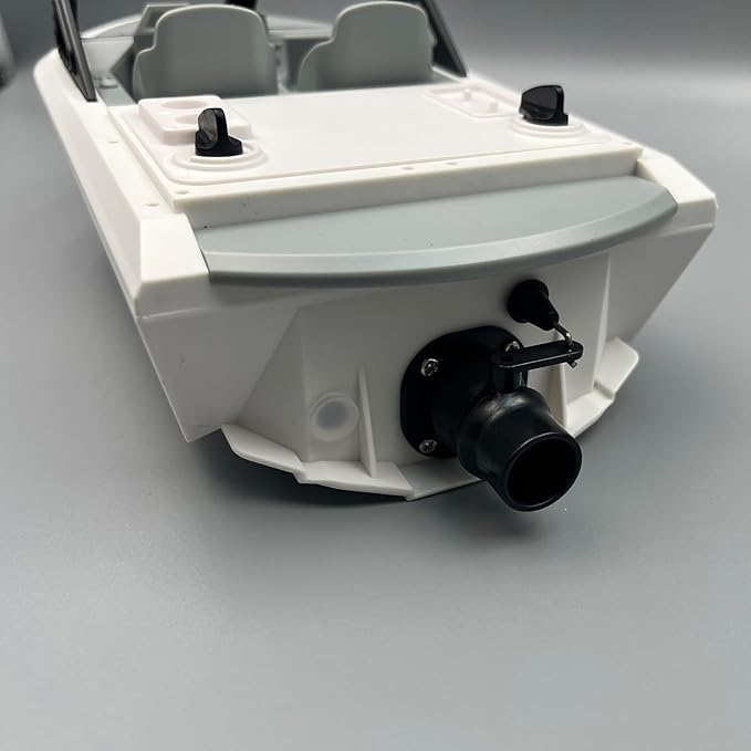 CLORPTYSL Jet Propulsion RC Boat Mini Yacht-Style Remote Control Boat with Enclosed Drive System Waterproof Electric Boat for Pool & Lake