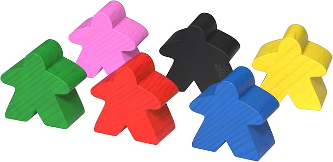 Hans Im Gluck Carcassonne Inns & Cathedrals Board Game Expansion - Add Strategic Depth with New Land Tiles Large Meeples & Pink Follower Set Kids & Adults Ages 8+ 2-6 Players 45 Minut