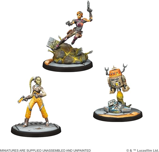 Atomic Mass Games Star Wars Shatterpoint Make The Impossible Possible Squad Pack - Tabletop Miniatures Game Strategy Game for Kids and Adults Ages 14+ 2 Players 90 Minute Playtime