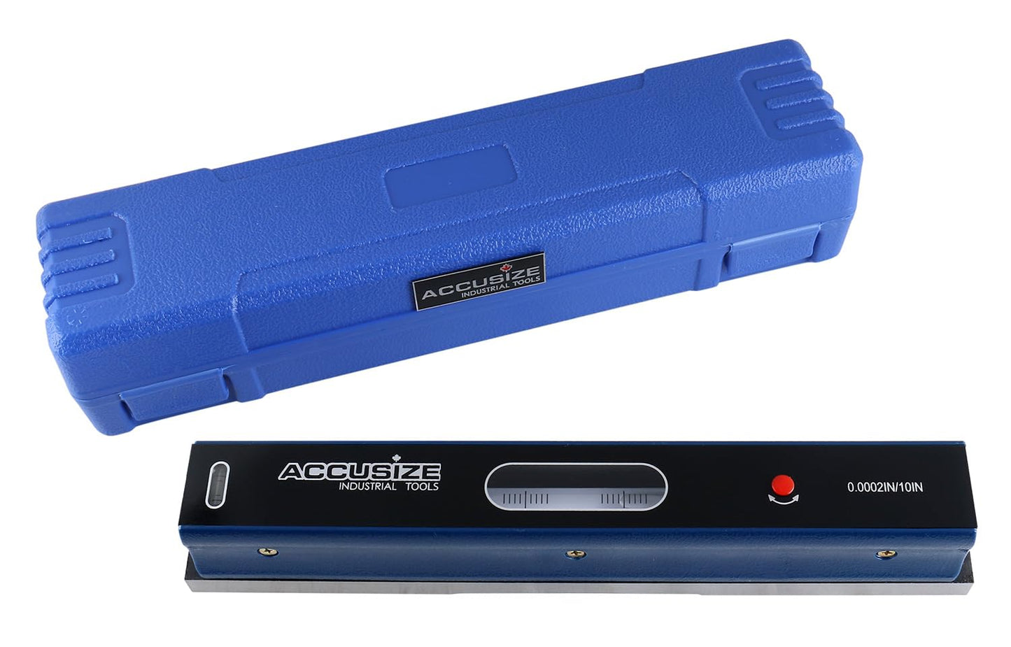 Accusize Industrial Tools 12 inch Master Precision Level in Fitted Box, Accuracy 0.0002'' /10'', S908-C687
