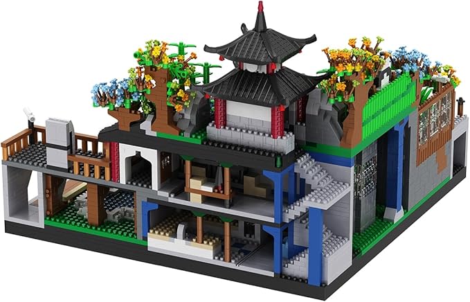 Architecture Zoo Micro Building Blocks Set(5000PCS) - Architectural Model Toys Gifts for Kid and AdultCreative Building Blocks Set for Zoo ArchitectureInteresting Gifts for Animal Enthusiasts