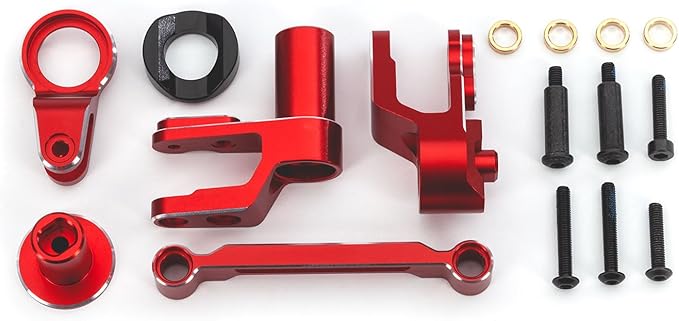 Traxxas Steering BELLCRANKS Alum RED