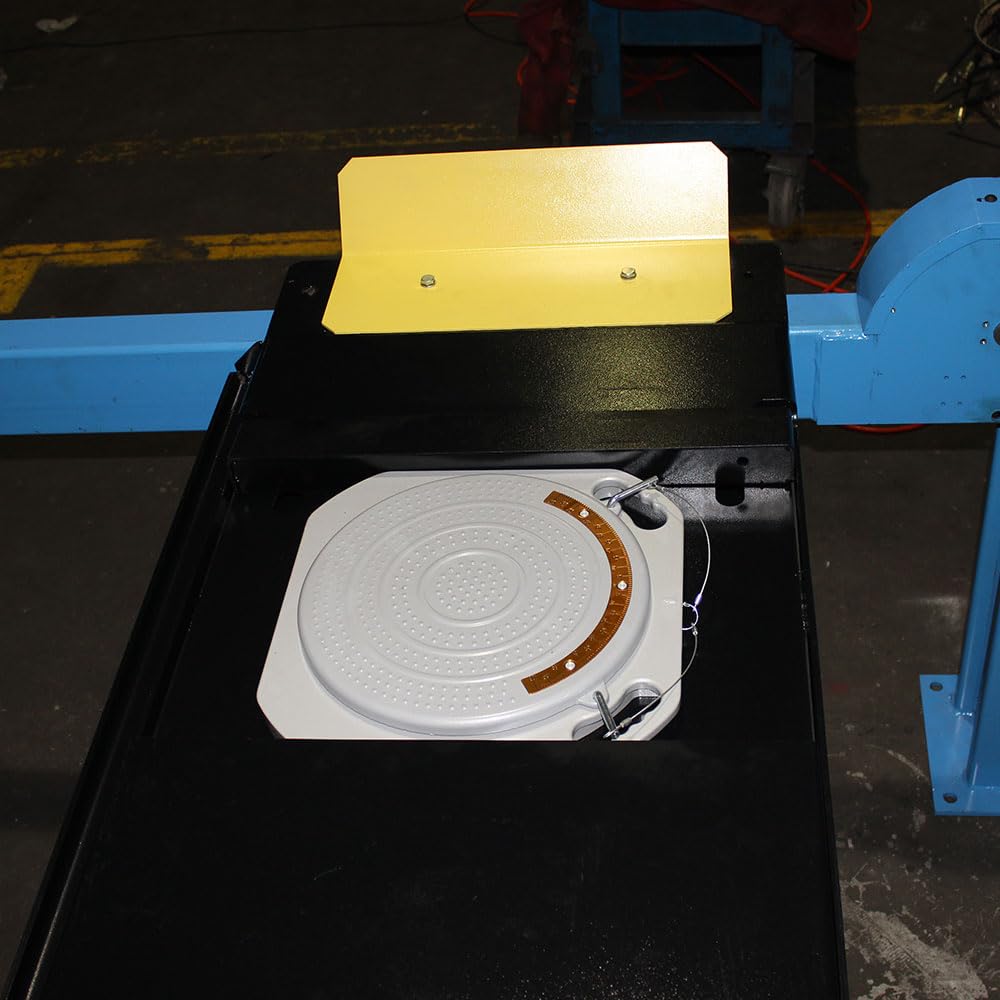 Nienloop Wheel Aligner System Turnplates Turntables Radius Plates with Scale 4 Ton Load Capacity for Alignment Scissor Lift 4-Post Lift