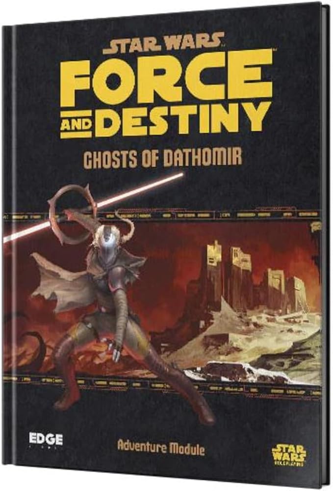 Star Wars Force and Destiny Game Ghosts of Dathomir EXPANSION | Roleplaying Game | Strategy Game For Adults and Kids | Ages 10 and up | 2-8 Players | Average Playtime 1 Hour | Made by EDGE Studio