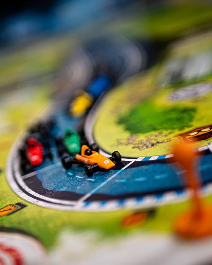 Asmodee Heat: Heavy Rain Board Game Expansion - New Japan & Mexico Tracks Intense Car Racing Strategy Game Fun Family Game for Kids & Adults Ages 10+ 1-7 Players 60 Min Playtime