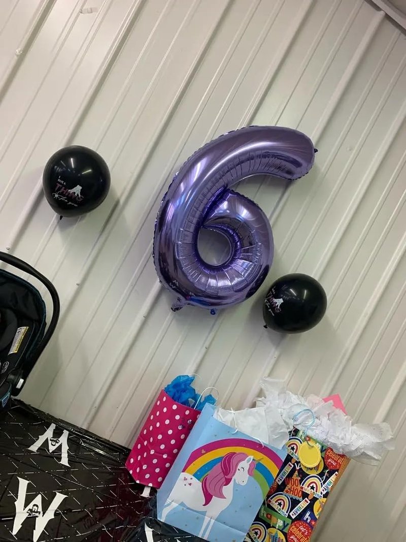 Purple Number 70 Balloon 40 inch, 70 Number Balloons, 70th Purple Birthday Decorations, 70 Year Old Girls Boys Party Supplies