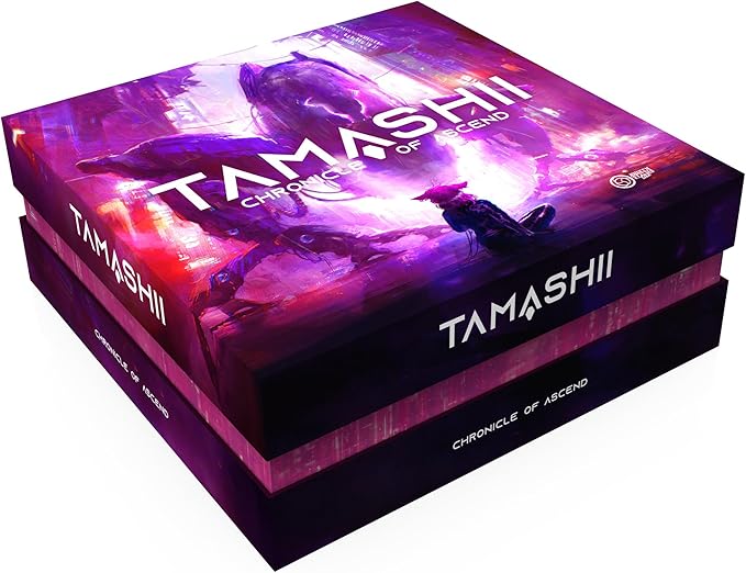 Tamashii: Chronicle of Ascend - Embark on an Epic Journey in a Mythical Adventure! Sci-Fi Strategy Game Ages 14+ 1-4 Players 45-90 Min Playtime Made by Awaken Realms