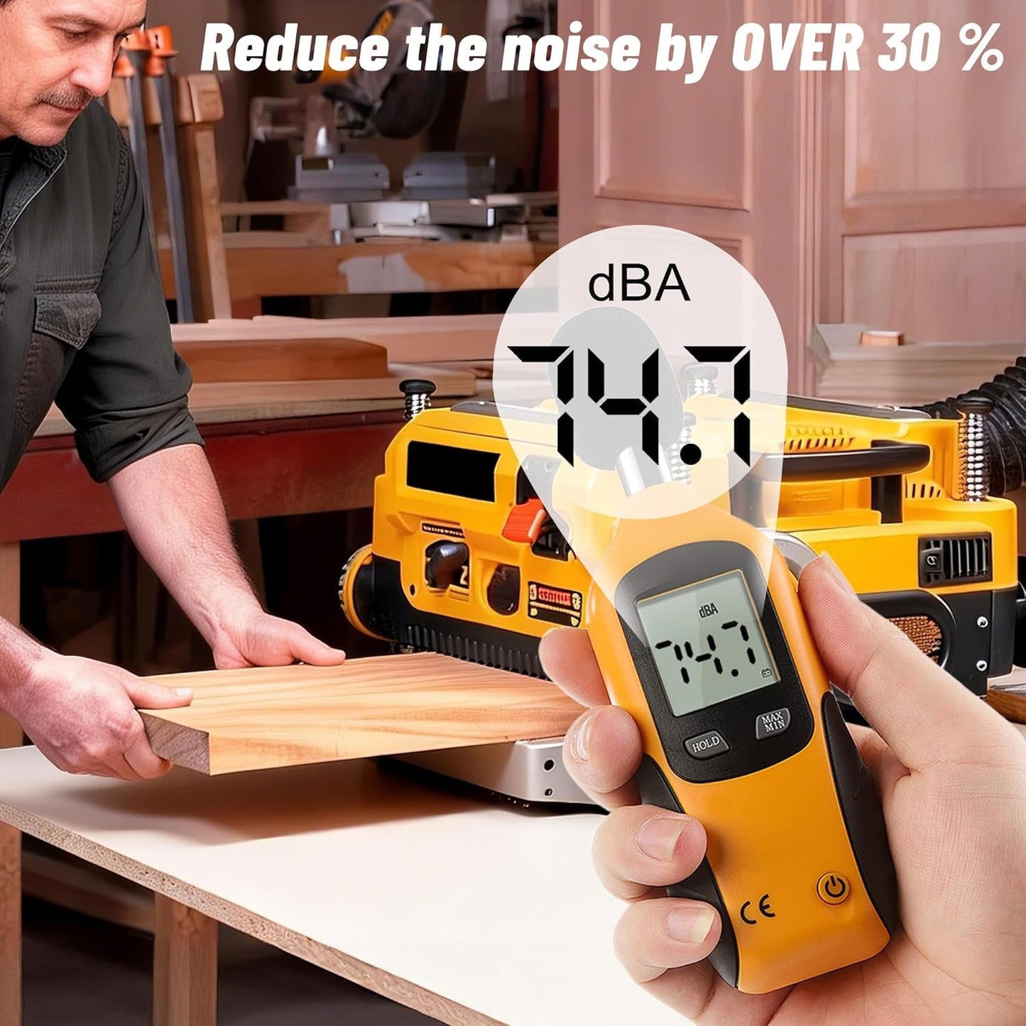 Upgrade 13 Inch Helical Cutterhead Compatible with DW735 DW735X,4 Rows for DeWalt Thickness Planer, Quiet & Efficient, Pre-Installed Bearing, 5 Spare Carbide Blades, Screws & T Wrench