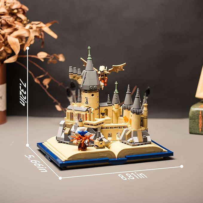 Castle Book Building Set Compatible with Lego for AdultsMedieval Modular House Building Kit for Boys and Girls ChristmasHalloweenBirthday Gifts 727 pcs