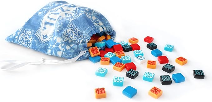 Azul Board Game - Award-Winning Tile-Placement Strategy Game Beautiful Mosaic Art Family Fun for Kids & Adults Ages 8+ 2-4 Players 30-45 Minute Playtime