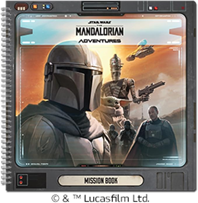 Asmodee Star Wars: The Mandalorian Adventures Board Game - Cooperative Missions Inspired by Season 1 Strategy Game for Kids and Adults Ages 12+ 1-4 Players 30-60 Minute Playtime