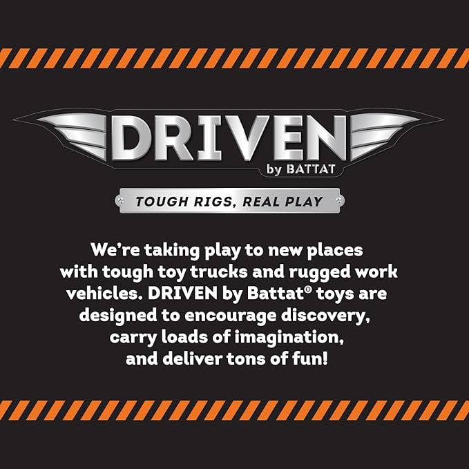 Driven by Battat - Take-Apart RC Race Car - Lights & Sounds Remote Controlled Race Car - Remote Control Toy for Toddlers Kids - STEM Set - 3 Years +