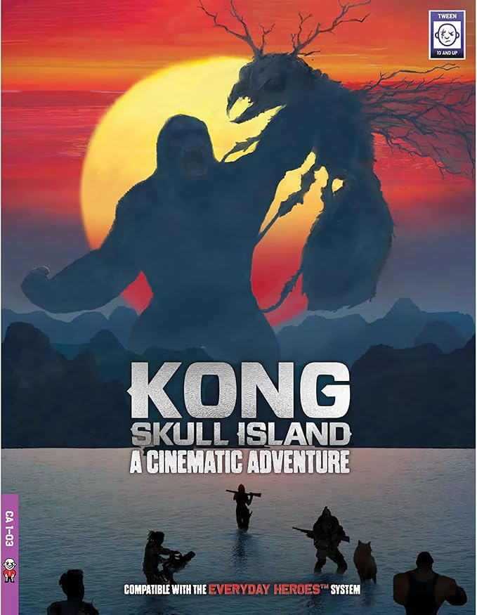 Everyday Heroes Kong: Skull Island Cinematic Adventures Roleplaying Game Orange