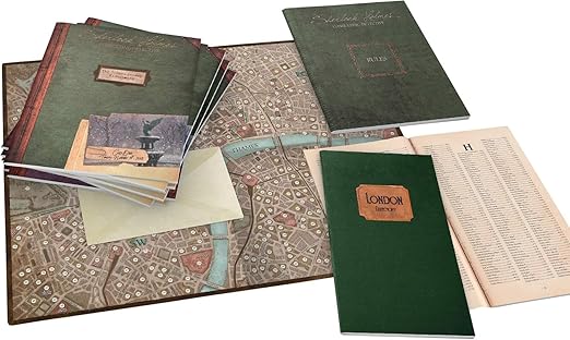 Sherlock Holmes Consulting Detective - The Baker Street Irregulars Board Game - Captivating Mystery Game for Kids & Adults Ages 14+ 1-8 Players 90 Min Playtime Made by Space Cowboys