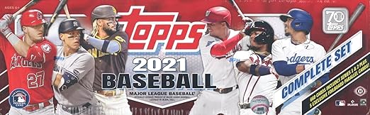 2021 Topps Baseball EXCLUSIVE 665 Card HOBBY Factory Sealed Factory Set with (5) EXCLUSIVE #’d FOILBOARD PARALLELS! Includes all Cards Series 1 & Series 1
