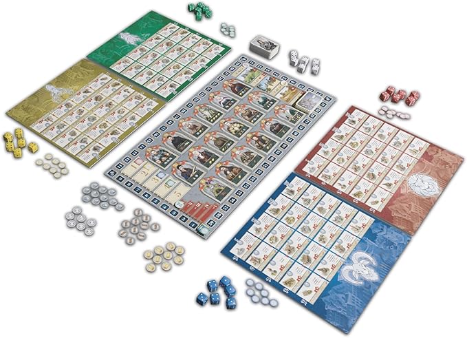 Kingsburg 3rd Edition Board Game - Defend and Prosper in The Kingdom! Medieval Strategy Game for Kids & Adults Ages 10+ 2-5 Players 90-120 Min Playtime Made by Giochi Uniti