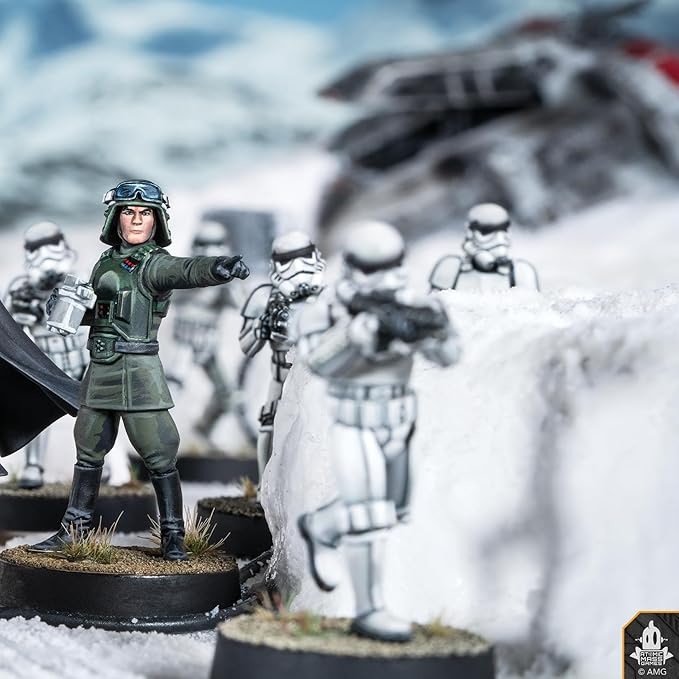Asmodee Star Wars: Legion Darth Vader & General Veers Character Expansion - Tabletop Miniatures Game Strategy Game for Kids and Adults Ages 14+ 2 Players 90 Min Playtime