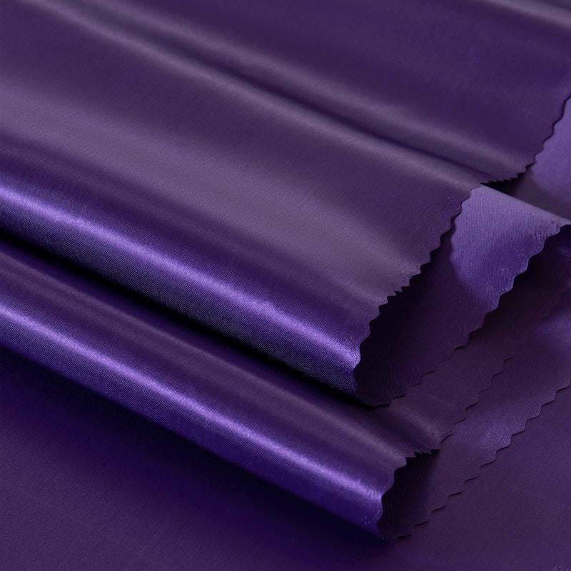 Horbaunal Purple Satin Tablecloth 60 x 102 Inches Rectangle Satin Table Cover Bright Silk Table Cloth Smooth Table Decoration for Wedding Party Banquet
