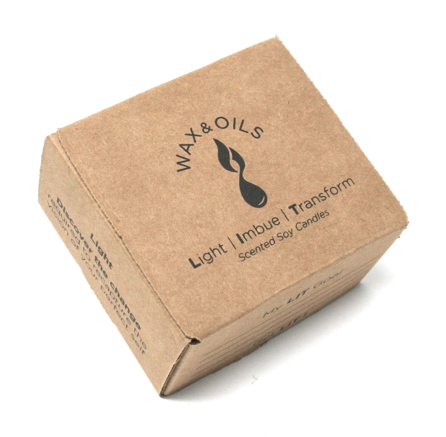 Wax and Oils Soy Wax Aromatherapy Scented Candles (Coffee Shop) 8 Ounces. Single