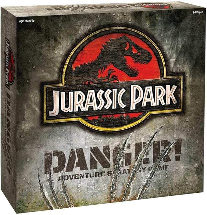 Ravensburger Jurassic Park Danger - Immersive Adventure Strategy Board Game for Families Kids and Adults Age 10 Years Up - 2 to 5 Players