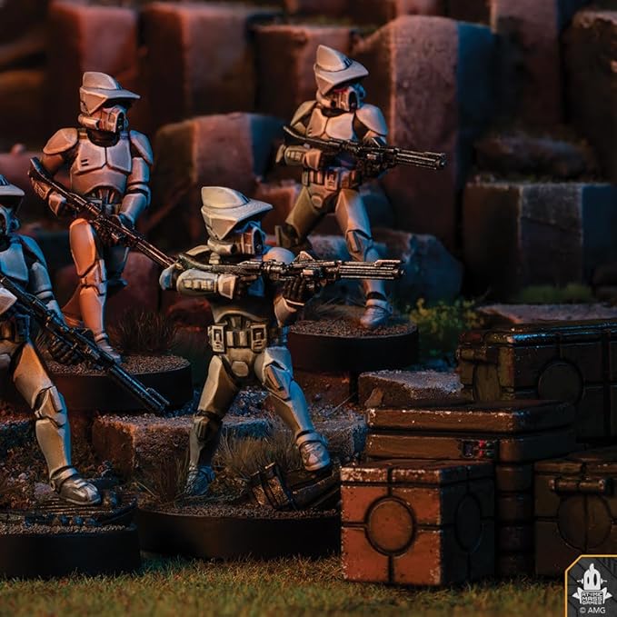 Asmodee Star Wars: Legion ARF Troopers Unit Expansion - Tabletop Miniatures Game Strategy Game for Kids and Adults Ages 14+ 2 Players 3 Hour Playtime