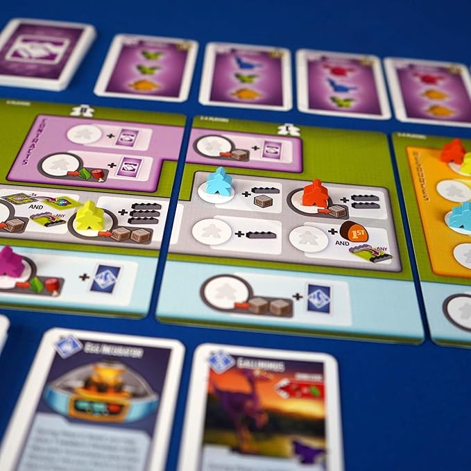 Tiny Epic Dinosaurs Deluxe | Strategic Worker Placement Game Includes Laboratory Mini Expansion | 1-4 Players Ages 14+ | Dino Ranching & Resource Management Board Game