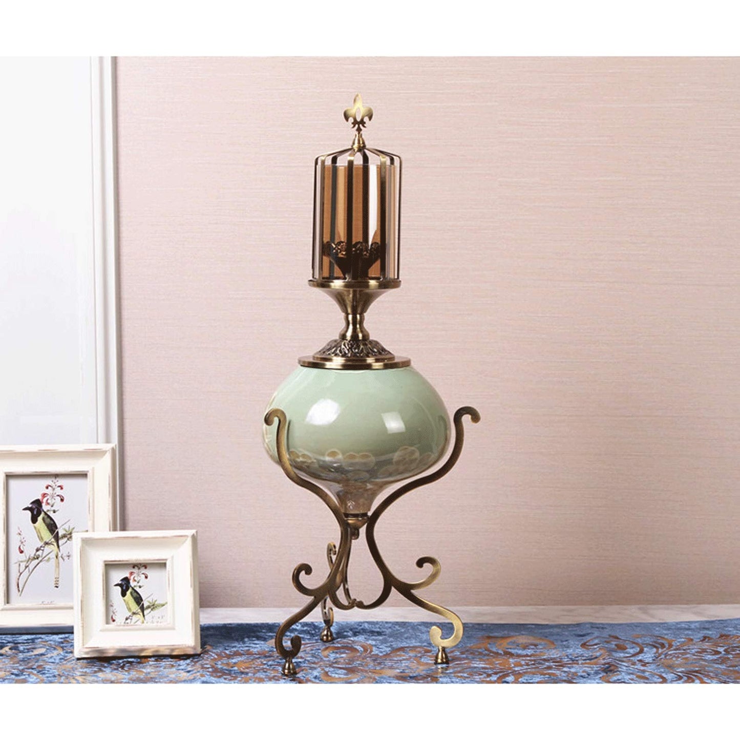 XILIN-1987 Candle Holderss Chinese Retro Candle Holder, Candlesticks for Home Decor Centerpiece - Perfect Centerpieces for Weddings, Parties and Home Decor Decorative Candlestick