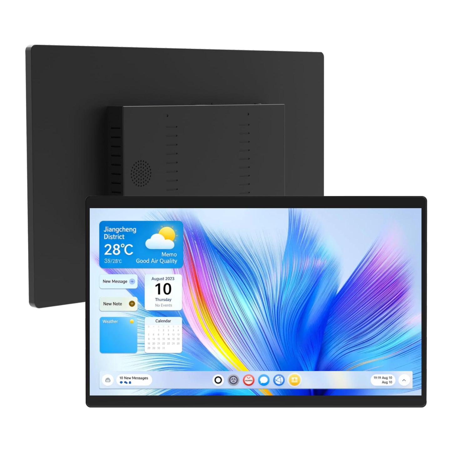 15.6" All-in-One Industrial Panel PC, Android 12 Fanless Tablet RK3399 4GB RAM/64GB ROM, Rugged Embedded Touchscreen Computer 1920 * 1080 IPS,WiFi 5 Bluetooth 4.2 for Automation/Kiosk/Bar/Warehouse