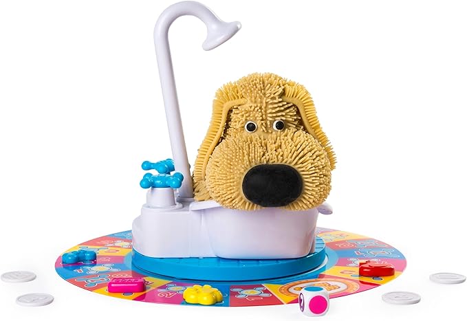 Spin Master Games Soggy Doggy The Award-Winning Wet & Silly Kids Board Game for Family Game Night Interactive Dog Toy Screenless Activity for Kids & Family 2-4 Players for Ages 4 & U